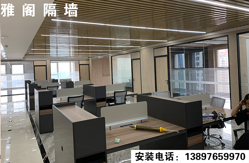 青海西宁单层玻璃隔断、青海西宁双层玻璃隔断、青海西宁高隔断、青海西宁高隔间!